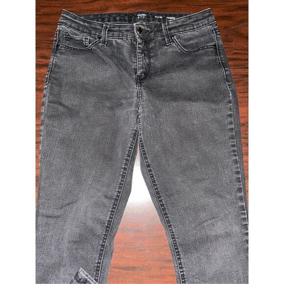 Crown & Ivy Size 8 Black Skinny Jeans - Picture 2 of 7